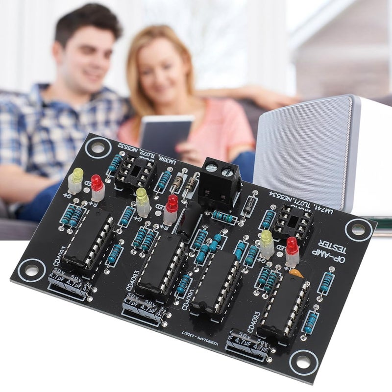 Zopsc OP AMP Module, Single Dual Op Amplifier Board for TL071 TL072 LM741 LF356 NE5534, Find Low Speed Chips, PCB, with Practical Judgment, for Chip Testing Scope - Image 5